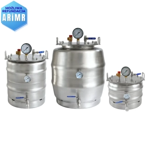Autoklaw - topiarka do wosku, od 30 l do 100 l