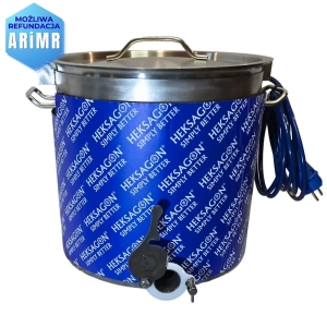 Odstojnik podgrzewany 230 V od 17 l do 170 l z programatorem