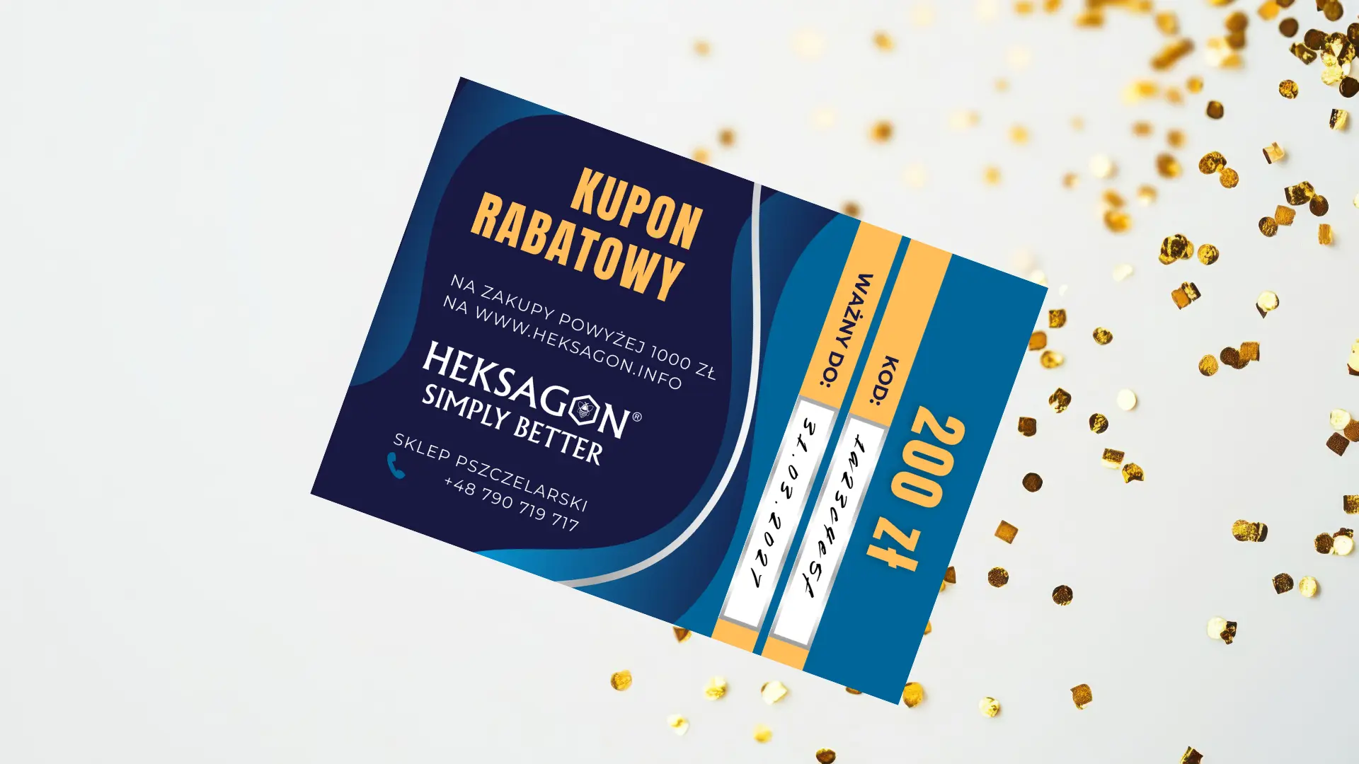 kupon rabatowy dla pszczelarza